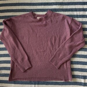 a.n.a Women's Dusty Rose Crew Neck Sweater